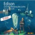 Lebendige Biographien - Edison und die Erfindung des Lichts,1 Audio-CD - Luca Novelli (Hörbuch)