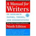 Manual for Writers of Research Papers, Theses, and Dissertations - Kate L. Turabian, Kartoniert (TB)