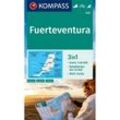 KOMPASS Wanderkarte 240 Fuerteventura 1:50.000, Karte (im Sinne von Landkarte)