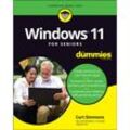 Windows 11 For Seniors For Dummies - Curt Simmons, Kartoniert (TB)