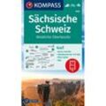 KOMPASS Wanderkarte 810 Sächsische Schweiz, Westliche Oberlausitz 1:50.000, Karte (im Sinne von Landkarte)