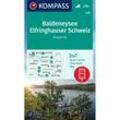 KOMPASS Wanderkarte 493 Baldeneysee, Elfringhauser Schweiz, Wuppertal 1:25.000, Karte (im Sinne von Landkarte)