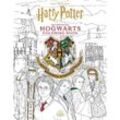Harry Potter: An Official Hogwarts Coloring Book - Insight Editions, Kartoniert (TB)