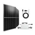 EPP.Solar Solaranlage 2000W/1600W Balkonkraftwerk Komplettset inkl 500W Solarmodule