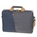 hama 00217126 Laptop-Tasche Florenz, bis 36 cm (14,1), Marineblau/Dunkelgrau
