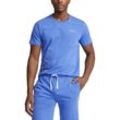 POLO RALPH LAUREN Schlafanzug-Oberteil, Baumwolle, Logo-Print, für Herren, blau, L