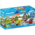 Playmobil® Konstruktions-Spielset Planschspaß zu Hause (71476), City Life, (29 St), teilweise aus recyceltem Material; Made in Europe, bunt