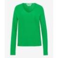 BRAX Damen Pullover Style LESLEY, Apfelgrün, Gr. 36