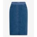 Raphaela by BRAX Damen Five-Pocket-Hose Style PAMINA SKIRT, Jeansblau, Gr. 40