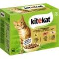 KITEKAT Portionsbeutel Multipack Bunte Vielfalt in Sauce 12x85g