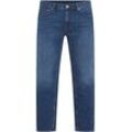 Straight-Jeans TOMMY HILFIGER BIG & TALL "BT-Madison" Gr. 40, Länge 32, blau (mandall indigo2) Herren Jeans Straight Fit
