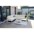 bellavista - Home&Garden® Gartenlounge-Set Gartenmöbel Set Aluminium Ecklounge Lima