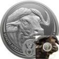 1 Unze Silbermünze Südafrika Big Five Büffel 2023