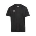 hummel T-Shirt HMLESSENTIAL JERSEY S/S KIDS (1-tlg), schwarz