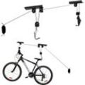 Wiltec - Fahrradlift Deckenhalter 20kg Fahrradgarage Halterung Fahrradhalter Seilzug