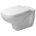 Duravit D-Code - Wand-WC mit WC-Sitz SoftClose, Alpinweiß 45350900A1