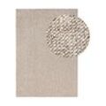 benuta Nest Waschbarer Kurzflor Teppich Enzo Beige/Multicolor 80x150 cm - Moderner Bunter Teppich für Wohnzimmer