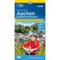 ADFC-Regionalkarte Aachen Dreiländereck, 1:75.000, reiß- und wetterfest, mit kostenlosem GPS-Download der Touren via BVA-website oder Karten-App, Karte (im Sinne von Landkarte)