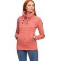 Ragwear Sweater Sweatshirt RYLIE PRINT, rosa