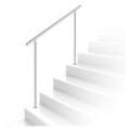 160cm Treppengeländer Edelstahl Handlauf Geländer für Treppen Brüstung Balkon ohne Querstreben, Innen und Außen - Vingo