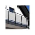 NYVI Balkonsichtschutz Polyrattan Balkon Sichtschutz Privafence Balkonbespannung (1-St) UV-fest