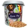 10 kg Lyra Pet® Fettfutter aus der ALB-MÜHLE Protein-Mix in 30 L Tonne