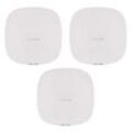 HPE Networking Instant On 3x AP25 mit Netzteil Access Point 4x4 Wi-Fi 6 Indoor PoE fähig (Set 3xR9B33A)