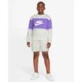 Pullover-/Shorts-Kombination Nike Sportswear Grau & Lila für Kind - DO6789-025 XL