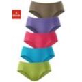 PETITE FLEUR Jazz-Pants Slips mehrfarbig Gr. 34 für Damen. Mit Ziernähte. Nachhaltig.