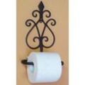 Ambiente Haus - Toilettenrollenhalter 92083 Toilettenpapierhalter 26 cm aus Metall Wandhalter
