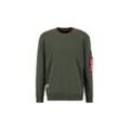 Alpha Industries Sweater ALPHA INDUSTRIES Men - Sweatshirts USN Blood Chit Sweater, grün