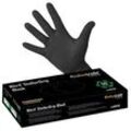 Industrade® unisex Einmalhandschuhe Nitril® StellarGrip Black schwarz Größe L 50 St.