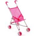 CHIC2000 Puppenbuggy Mini-Buggy, Pink, rosa