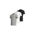 adidas Sportswear T-Shirt "Active Flex Cotton" (3er-Pack) mit V-Ausschnitt, legere Passform, bunt