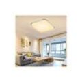 Led Modern Deckenlampe Ultraslim Deckenleuchte Schlafzimmer Küche Flur Wohnzimmer Lampe (24W Silber Warmweiß) Naizy