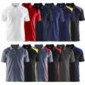 Blaklader - 3324 Arbeits Polo-Shirt - m - Schwarz / Rot - Schwarz / Rot