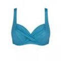 Triumph - Bikini Top mit Bügel - Blue 40B - Venus Elegance - Bademode für Frauen