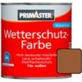 Wetterschutzfarbe 750ml Braun Holzfarbe UV-Schutz Wetterschutz - Primaster