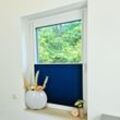 Premium Klemmfix-Plissee ohne bohren, Faltrollo Rollo Jalousie für Fenster Tür Blaugrün 55 cm 200 cm - Blaugrün
