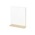 Spiegelelement finn / Badspiegel mit Ablage / Maße (b x h x t): ca. 60 x 69,5 x 13,5 cm / hochwertiger rechteckiger Spiegel fürs Badezimmer und wc /