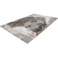 Teppich CALO-DELUXE "Bello 300" Teppiche Gr. B/L: 160 cm x 230 cm, 10 mm, 1 St., grau (taupe) Esszimmerteppiche