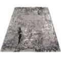Teppich OCI DIE TEPPICHMARKE "Juwel Liray" Teppiche Gr. B/L: 160 cm x 230 cm, 20 mm, 1 St., grau Esszimmerteppiche