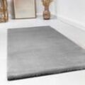 Hochflor-Teppich ESPRIT "Alice Kunstfell" Teppiche Gr. B/L: 120 cm x 170 cm, 25 mm, 1 St., grau Esszimmerteppiche