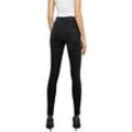 Skinny-fit-Jeans REPLAY "Luzien-White Shades" Gr. 26, N-Gr, schwarz (black) Damen Jeans 5-Pocket-Jeans Röhrenjeans