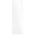 Ecd Germany Paneelheizkörper Vertikal 480 x 1400 mm Weiß mit Seitenanschluss, Design Flach Heizkörper Einlagig Badheizkörper Flachheizkörper