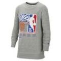 Team 31 Courtside Nike NBA-Fleece-Sweatshirt für ältere Kinder - Grau