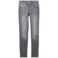 TOM TAILOR Damen 3 Sizes in 1 - Kate Skinny Jeans, grau, Uni, Gr. L/32