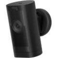 Ring Stick Up Cam Pro Battery Überwachungskamera (Außenbereich, Innenbereich), schwarz