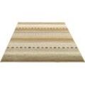 Teppich GINO FALCONE "Cherina GF-132" Teppiche Gr. B/L: 240 cm x 340 cm, 8 mm, 1 St., beige Esszimmerteppiche