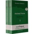 Animal Farm / Farm der Tiere - 2 Teile (mit kostenlosem Audio-Download-Link), 2 Teile - George Orwell, Gebunden